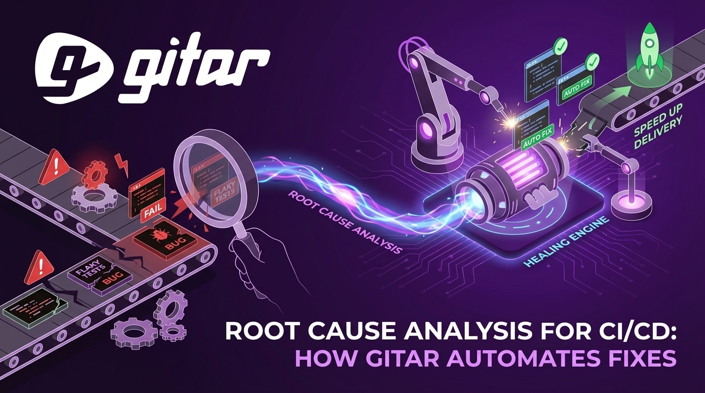 Root Cause Analysis for CI/CD: How Gitar Automates Fixes