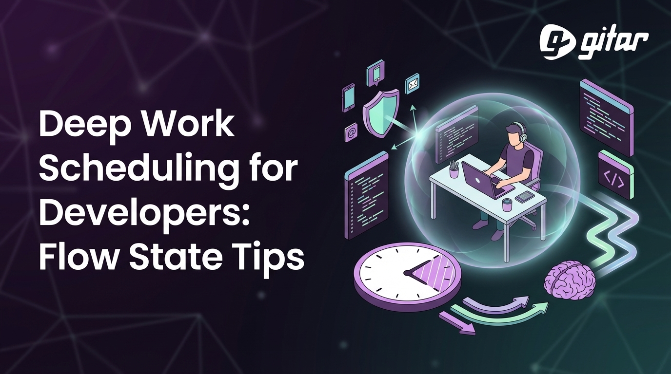 Deep Work Scheduling for Developers: Flow State Tips