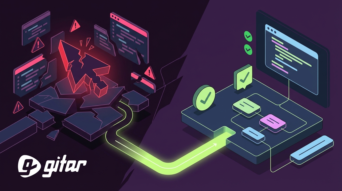 Cursor Breaks. Gitar Guarantees Green.